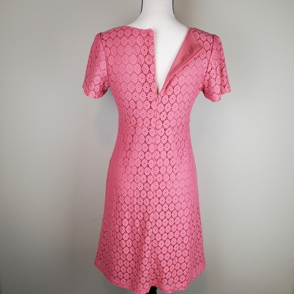 Rabbit Rabbit Rabbit Pink Circle Lace Dress size 6 - Picture 6 of 13